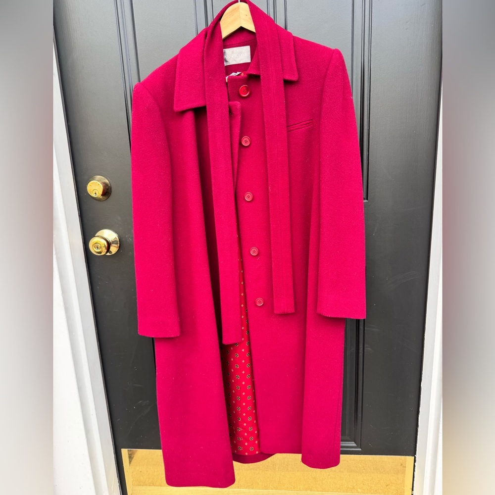 Evan Piccone 100% Wool Italy made Overcoat